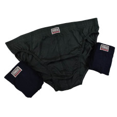 Набір чоловічих трусів однотонні 3XL-4XL-5XL Oztas 1137-F (3 шт)