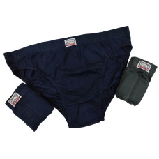 Набір чоловічих трусів однотонні 3XL-4XL-5XL Oztas 1137-F (3 шт)