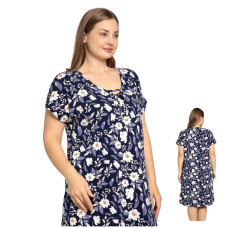 Жіноча нічна сорочка Віскоза 2XL 3XL 4XL RUBINA 5621