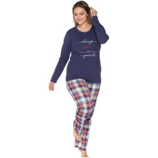 Жіноча піжама Великий розмір 2XL-3XL-4XL бавовна Rubina 4703
